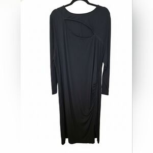 2 For $20 Ava & Viv Classic Black Long Sleeve Dress, 95% Rayon Wardrobe‎ Staple.